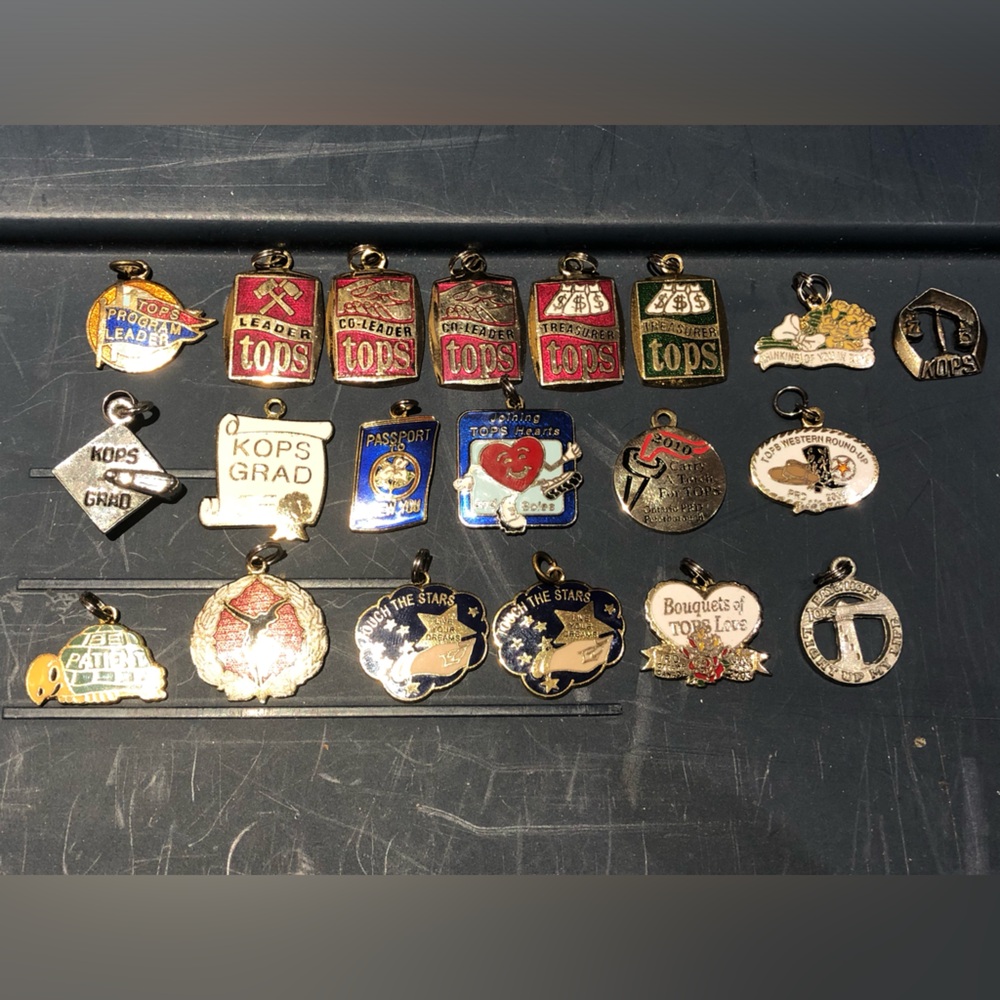 3/$20 Assorted Tops Kops Charms Set